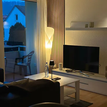 Wohnung Mit Iburg Blick Fuer 1-3 Personen Bad Driburg Esterno foto